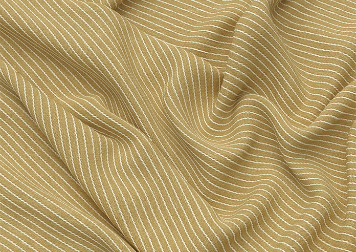 Montierre Stripe, Soft Mustard - Twist&Fit Roman Blind - Image 4